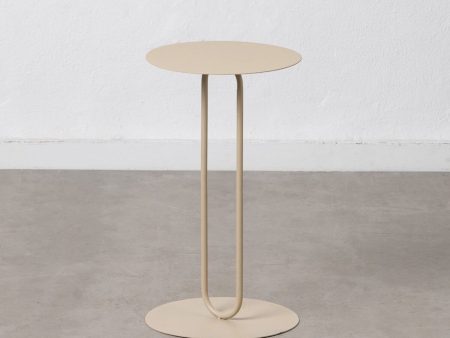 Side table 30,5 x 30,5 x 53 cm Cream Iron on Sale