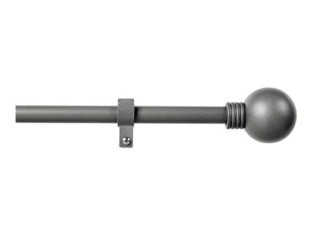 Curtain Bar Stor Planet Extendable Dark grey (110 cm) on Sale