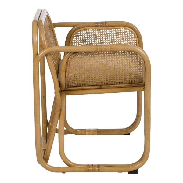 Armchair Natural Rattan 62 x 57 x 76,5 cm Fashion