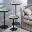 Side table 35,5 x 35,5 x 64,5 cm Black Green Iron For Discount