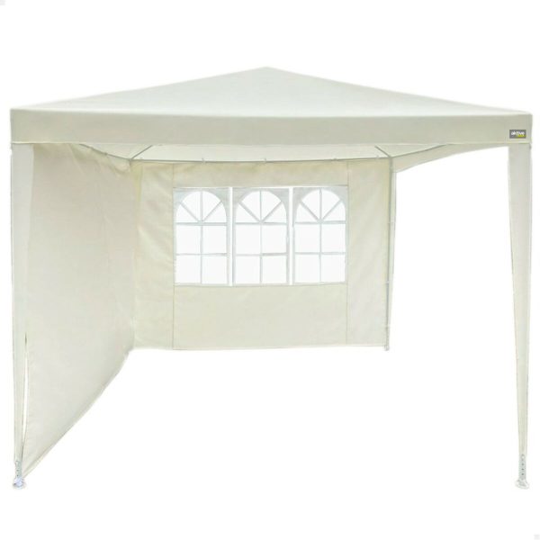 Gazebo Aktive 270 x 255 x 270 cm Steel Cream For Sale