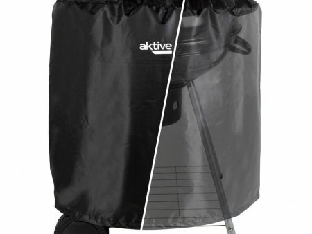 Protective Cover for Barbecue Aktive Black 6 Units 69,5 x 67 x 69,5 cm Supply