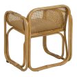 Armchair Natural Rattan 62 x 57 x 76,5 cm Fashion