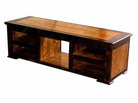 TV furniture DKD Home Decor 140 x 45 x 45 cm Dark brown Acacia Supply