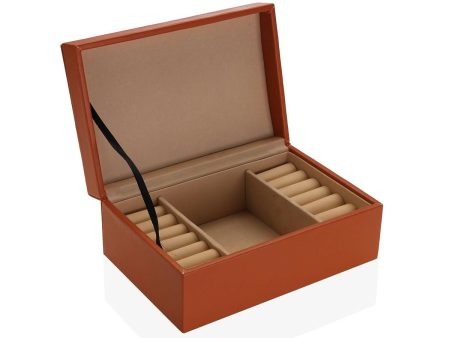 Jewelry box Versa Terracotta 13,5 x 8 x 20,5 cm Cheap