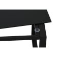 Table set with 2 chairs Home ESPRIT Black Steel 59 x 61,5 x 74 cm Online now