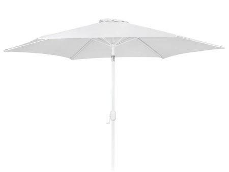 Sunshade Alba 350 cm Aluminium White on Sale