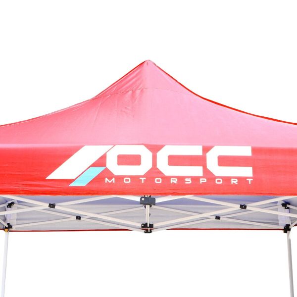 Carp OCC Motorsport OCCCARP02 Racing Red Polyester 420D Oxford 3 x 3 m For Discount