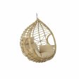 Hanging garden armchair DKD Home Decor 90 x 70 x 110 cm 105 x 75 x 226 cm Beige Metal Brown synthetic rattan on Sale