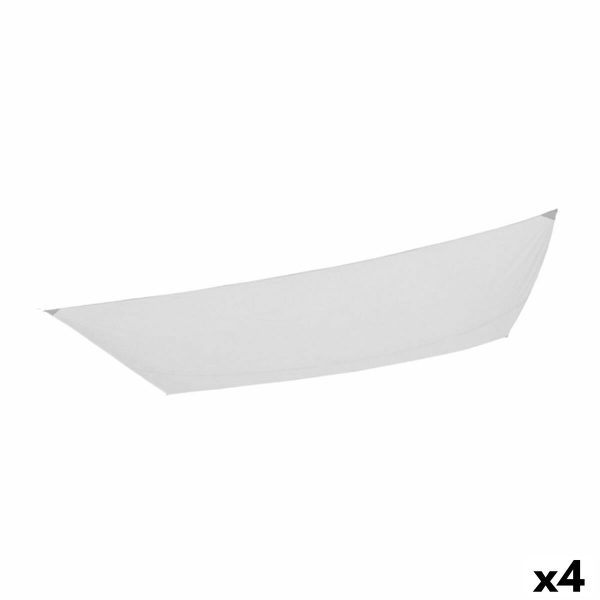 Shade Sails Aktive Triangular White 200 x 0,5 x 300 cm (4 Units) Sale