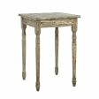 Side table Natural Grey Wood 60 x 60 x 90 cm on Sale