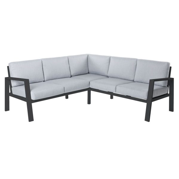 Garden sofa Thais 195 x 195 x 73,6 cm Aluminium For Cheap