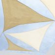 Shade Sails Awning 5 x 5 m Beige Polyethylene 500 x 500 x 0,5 cm For Discount