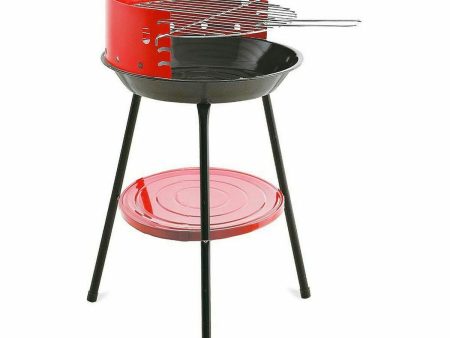 Barbecue Algon Red Grill 36 x 36 x 55 cm Supply