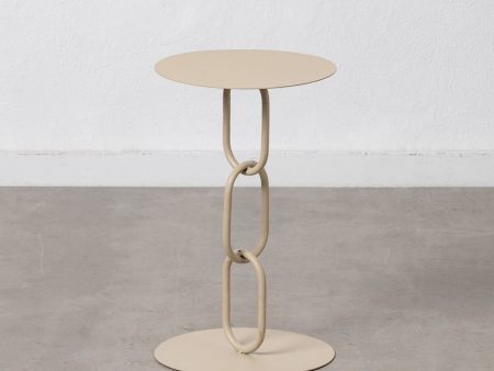 Side table 30,5 x 30,5 x 50 cm Cream Iron Hot on Sale