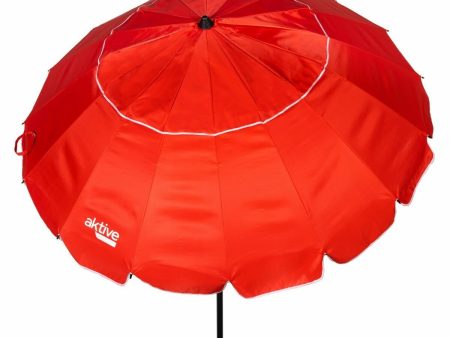 Sunshade Aktive Red Aluminium 220 x 215 x 220 cm (6 Units) Online Sale