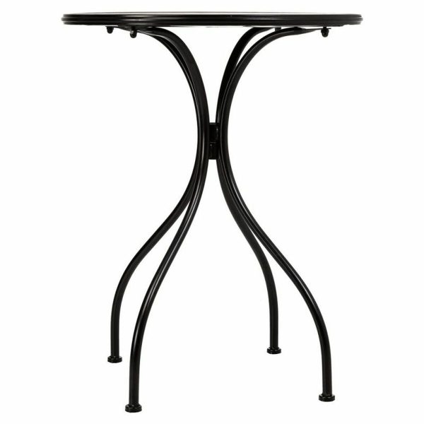 Table set with 2 chairs Alexandra House Living Black 60 x 75 x 60 cm Sale