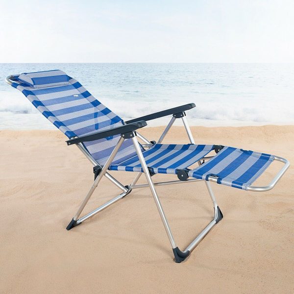 Reclining lounder Aktive Striped Sailor 149 x 78 x 49 cm Cheap