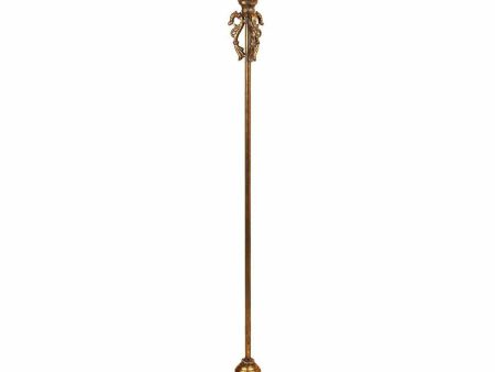 Candle Holder Alexandra House Living Golden Iron 17 x 100 x 17 cm Online now