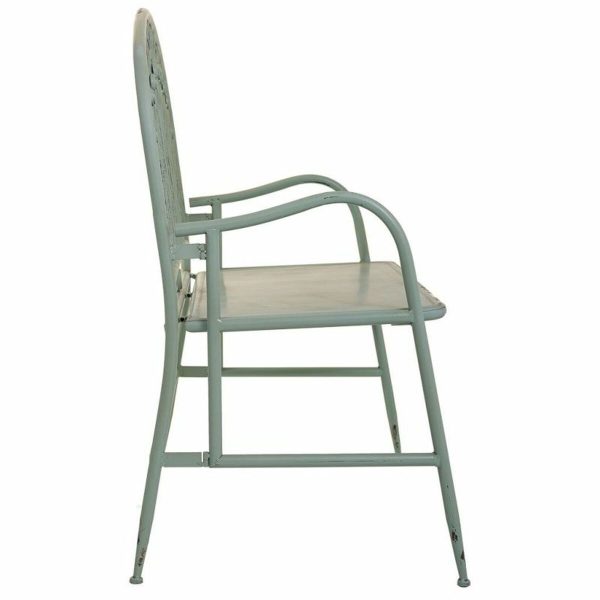 Bench Alexandra House Living Green Metal 56 x 98 x 118 cm on Sale