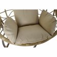 Hanging garden armchair DKD Home Decor 90 x 70 x 110 cm 105 x 75 x 226 cm Beige Metal Brown synthetic rattan on Sale