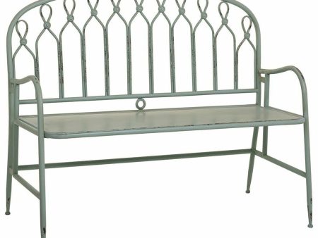 Bench Alexandra House Living Green Metal 56 x 98 x 118 cm on Sale