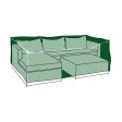 Protective Case Altadex Set of furniture Green Multicolour Polyethylene 300 x 200 x 80 cm For Cheap