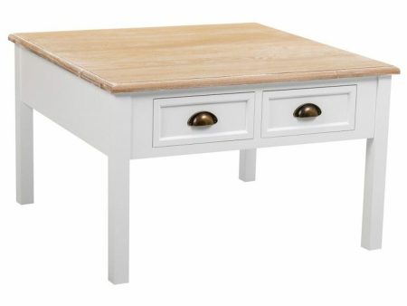 Centre Table Alexandra House Living White Brown Zinc Alloy MDF Wood 80 x 50 x 80 cm Online Sale