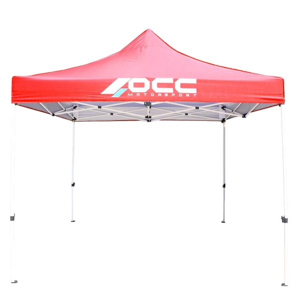 Carp OCC Motorsport OCCCARP02 Racing Red Polyester 420D Oxford 3 x 3 m For Discount