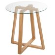 Side table Alexandra House Living Brown 48 x 51 x 48 cm For Cheap