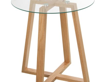 Side table Alexandra House Living Brown 48 x 51 x 48 cm For Cheap