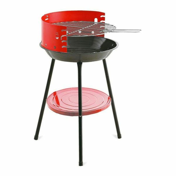 Barbecue Algon Red Grill 36 x 36 x 55 cm Supply