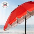 Sunshade Aktive Red Aluminium 220 x 215 x 220 cm (6 Units) Online Sale