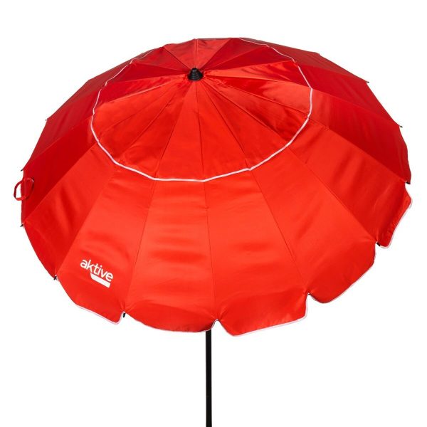 Sunshade Aktive Red Aluminium 220 x 215 x 220 cm (6 Units) Online Sale