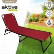 Sun-lounger Aktive 190 x 32 x 58 cm Fashion