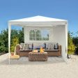 Gazebo Aktive 270 x 255 x 270 cm Steel Cream For Sale