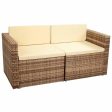 Set of furniture Alexandra House Living Brown Natural 4 Pieces Hot on Sale