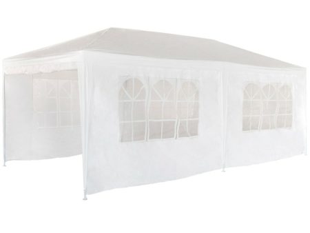 Gazebo Aktive 300 x 260 x 600 cm Metal Polyester White For Sale