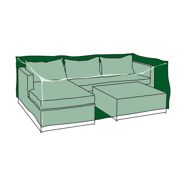 Protective Case Altadex Set of furniture Green Multicolour Polyethylene 300 x 200 x 80 cm For Cheap