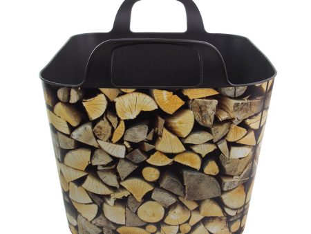 Log basket 40 x 40 x 31 cm Fashion