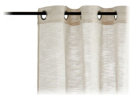 Curtain 8430852573254 Beige 140 x 0,1 x 260 cm (140 x 260 cm) on Sale