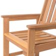 Garden chair Kate 57,5 x 65,5 x 89 cm Natural Acacia Fashion