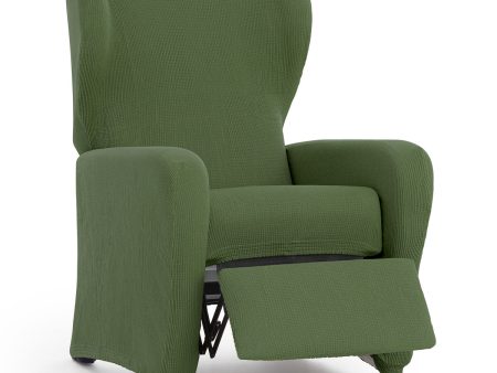 Slipcover for armchair with separate legs Eysa ULISES Green 90 x 100 x 75 cm Online now