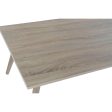 Centre Table DKD Home Decor Multicolour Natural Metal MDF Wood 120 x 60 x 45 cm Fashion