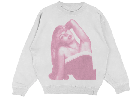 Ivory Photo Crewneck on Sale