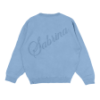 Blue Photo Crewneck Cheap