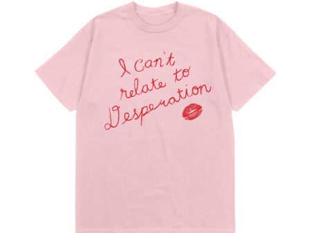 Can’t Relate Pink Tee Cheap