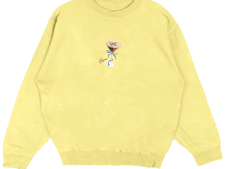 Espresso Martini Crewneck Butter Yellow Cheap