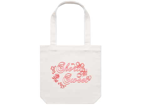 Short n  Sweet Creme Tote Online Sale