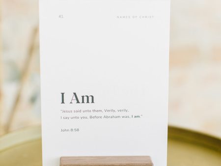 50 Names of Jesus Christ Card Set Online Sale